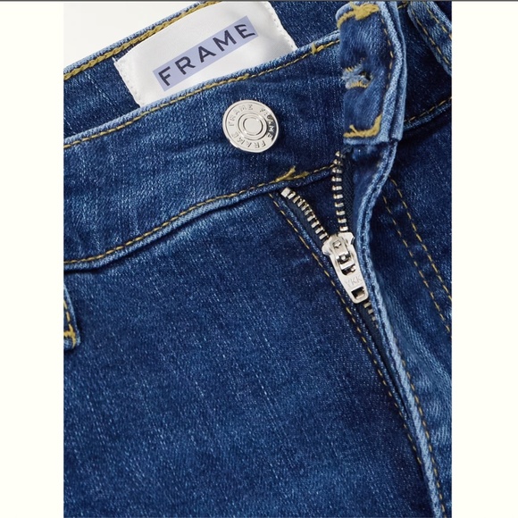 FRAME Reboot Crop stretch high-rise bootcut jeans Size 27 NWT - Picture 5 of 8